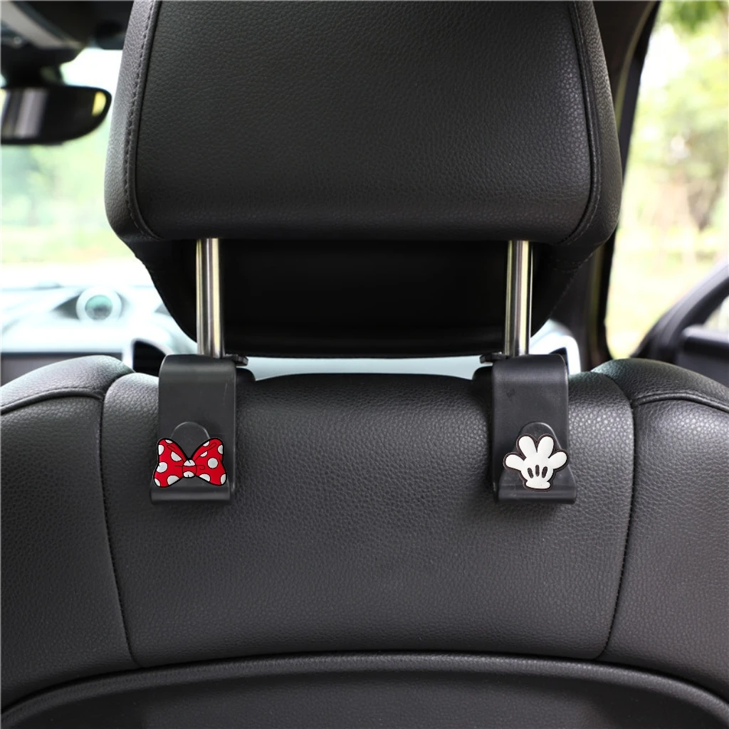 Car Seat Hook Bowknot Cartoon Cute Lovely Car Accessories Girls Fashion Women New Car Storage