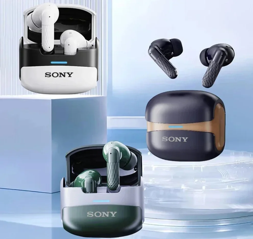 Sony Wireless Earphone TWS Bluetooth Headphones Hi-Fi Mic Noise