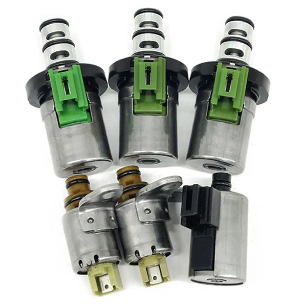 

Transmission Solenoid Kit 6 Pieces Plastic Accessories Supplies for Mazda 2 3 5 6 CX7 MPV Vehicle 4F27E