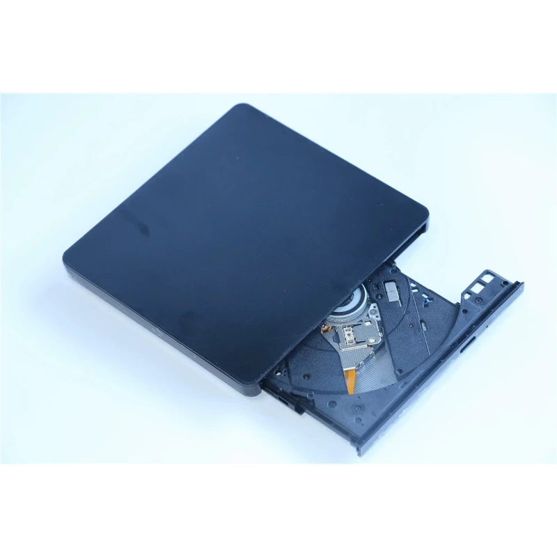 Used USB External Portable DVD RW Burner DW316 for Dell Laptop Desktop PC