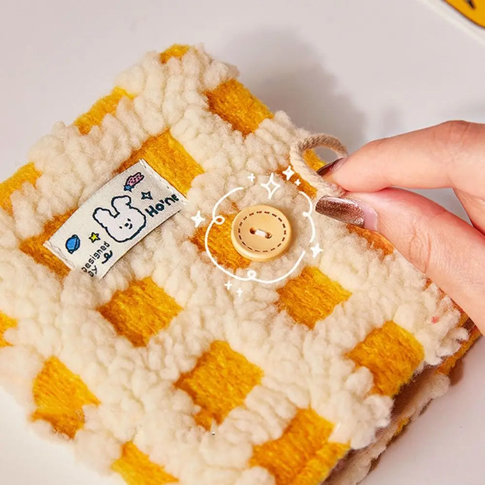 Loose-leaf Plush Photo Album Binder INS 3 Inch Photocard Collection Books Anti-scratch DIY Photocard Holder Collect Organizer