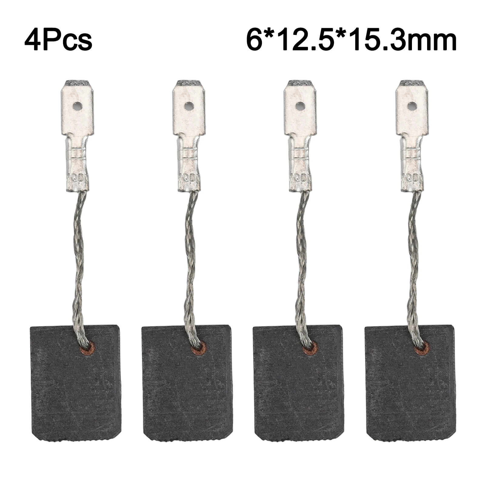 4pcs Carbon Brushes For WEP 15150 Angle Grinder Replacement Part Number 316055220 Compatible with Original Equipment
