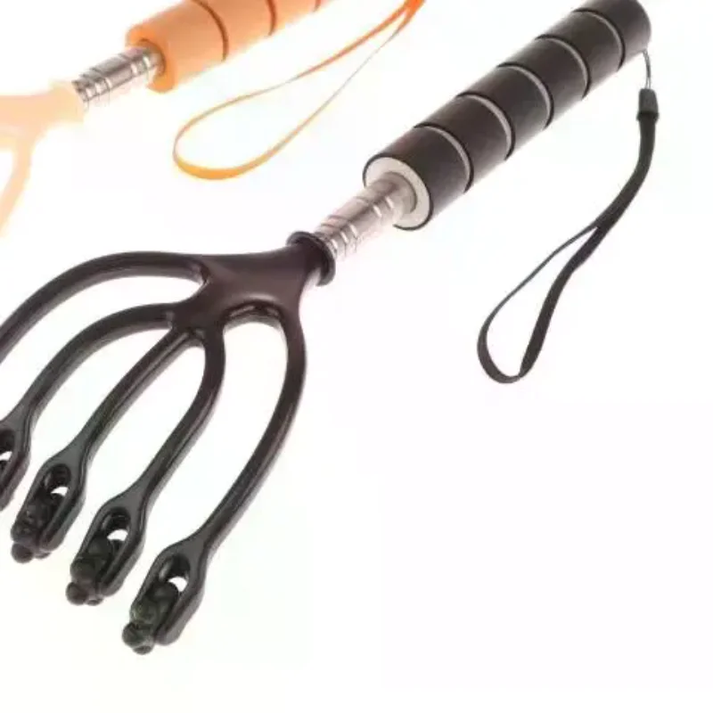 

Пять пальцев, 5-когтевой шарик, ручной расслабляющий спа-уход за волосами, снятие стресса, масштабируемый массажер для головы, расческа для кожи головы, шеи, ролик