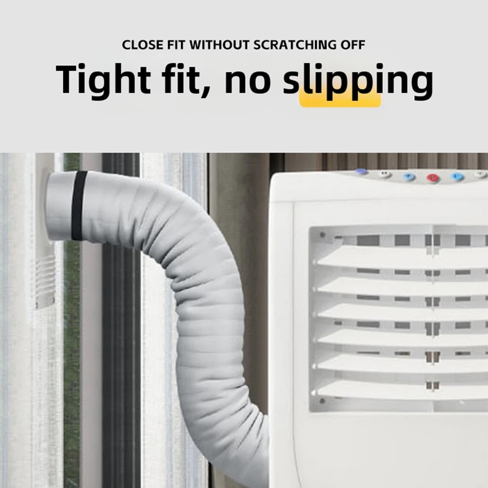 Protective Insulation Cover for Portable Air Conditioner Hose for triple Layer Design Reduces Heat Transfer for 55 9 Ducts