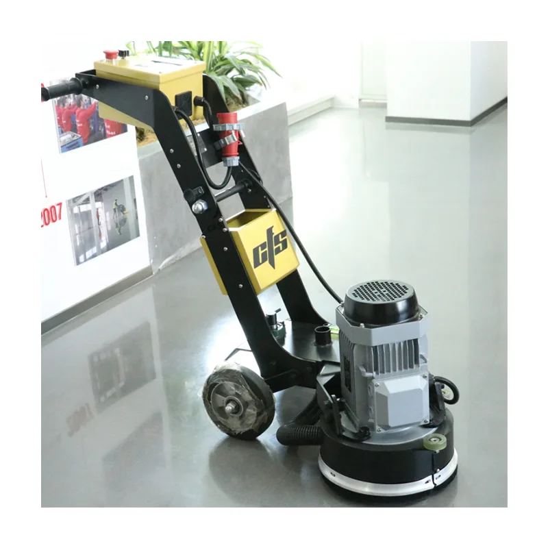 Floor Grinder Concrete Hand Push 220v Single Phase Floor Polishing Concrete Machine Epoxy Marble Grinder Concrete Floor Polisher