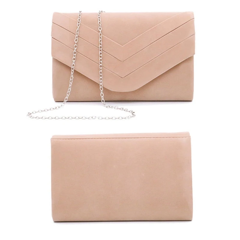 Fashion Women Flap Envelope Bag Formal Evening Bag Female Elegant Wedding Clutches Handbag Party Banquet Crossbody Shoulder Bag