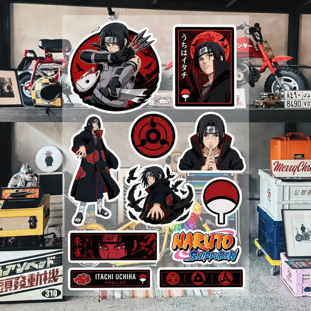 AnimeIt-achi U-chiha Waterproof Vinyl Stickers for Car Motorcycle Bike Skateboard Laptop Bottle Phone