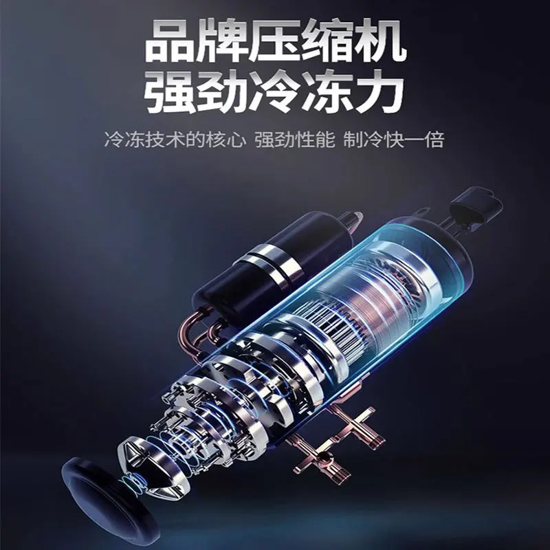 سلم خزانة حفظ طازجة تجارية متعددة الوظائف درجة حرارة مزدوجة تحكم مزدوج المأكولات البحرية الشواء المجمدة A La Carte #4