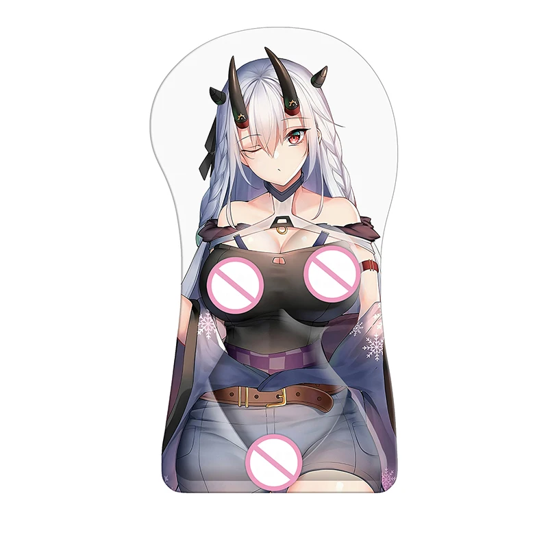 

Azur Lane Noshiro 3D Whole Body Mouse Pad Large Arm Wrist Rest Anime Gamer Sexy Oppai Gaming Pad desk mat