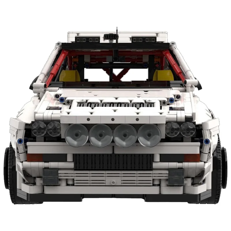 4616 PCS Construction Vehicle Lancia Delta HF Integrale Martini Racing MOC Customize Modular Building DIY Boys Holiday Toy Gifts