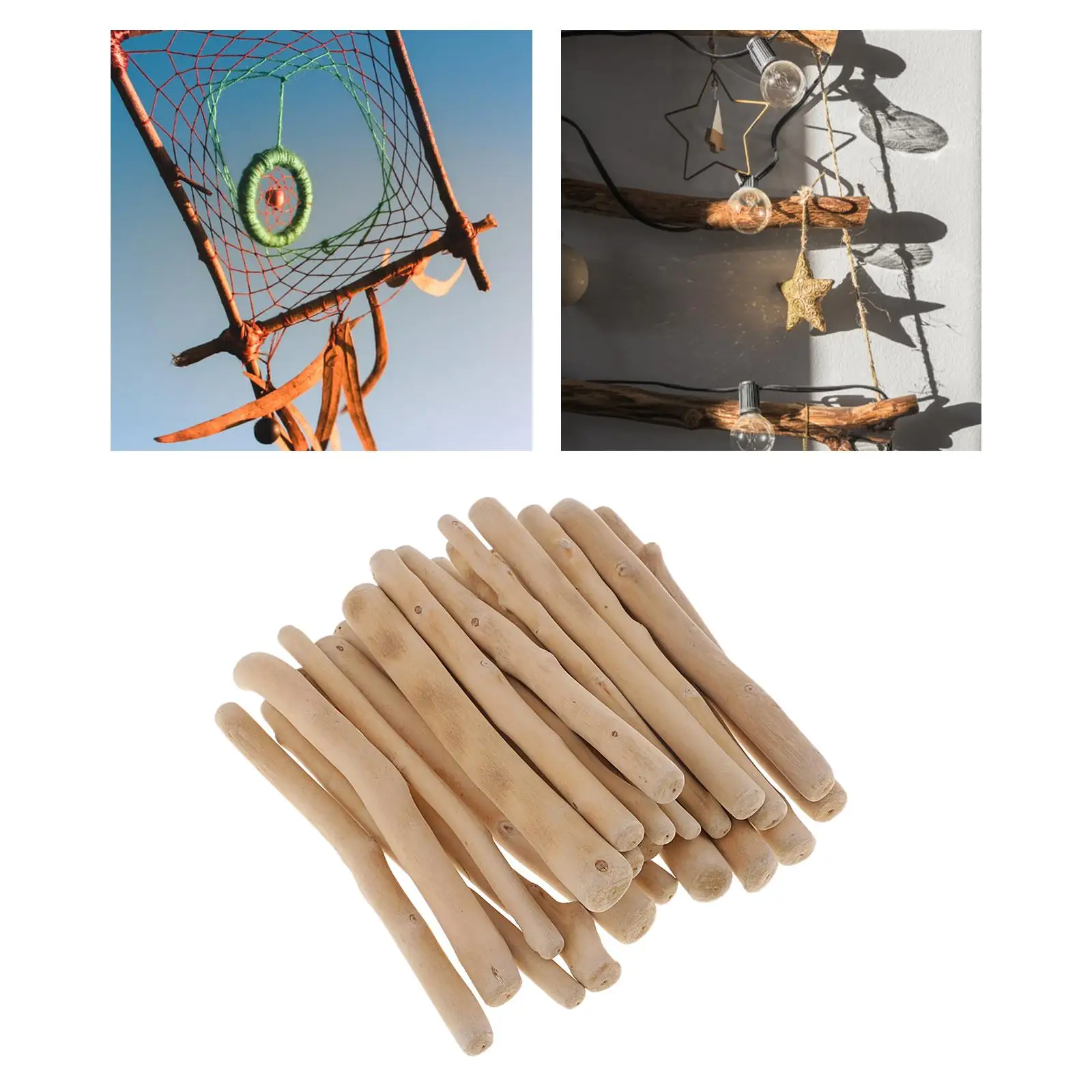 

Air Dried Driftwood Sticks Wooden Pieces for DIY Crafts Rustic Art Wedding Centerpieces Supplies