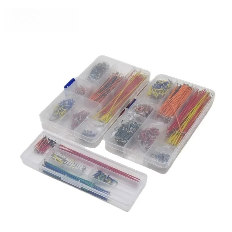 140/560/840Pcs/Box Solderless Breadboard Jumper Wires U Shape Breadboard Jumper Cable Wire Kit for DIY Arduino Breadboard