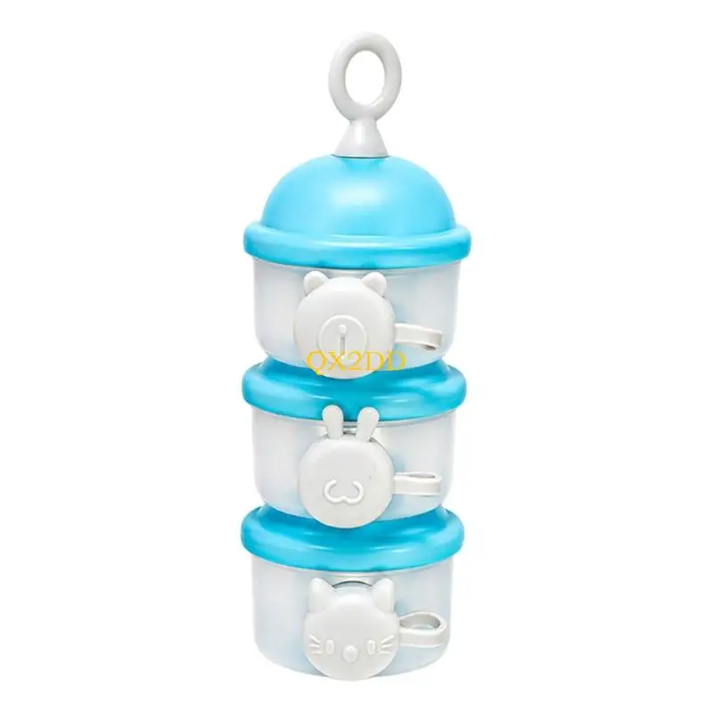 QX2D Powdered Formula Dispenser with Side Access Caps for Portions