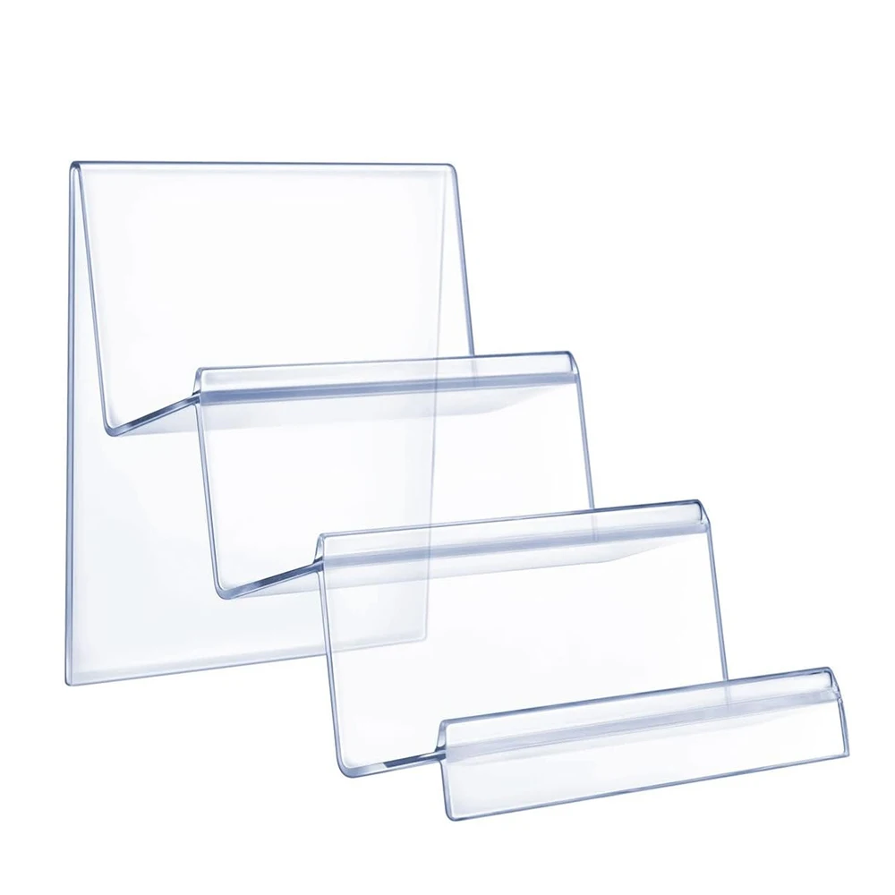 

3 Levels Transparent Display Shelf Storage Cellphone Wallet Glasses Display Stand Organizer Perfume Doll Organization Display