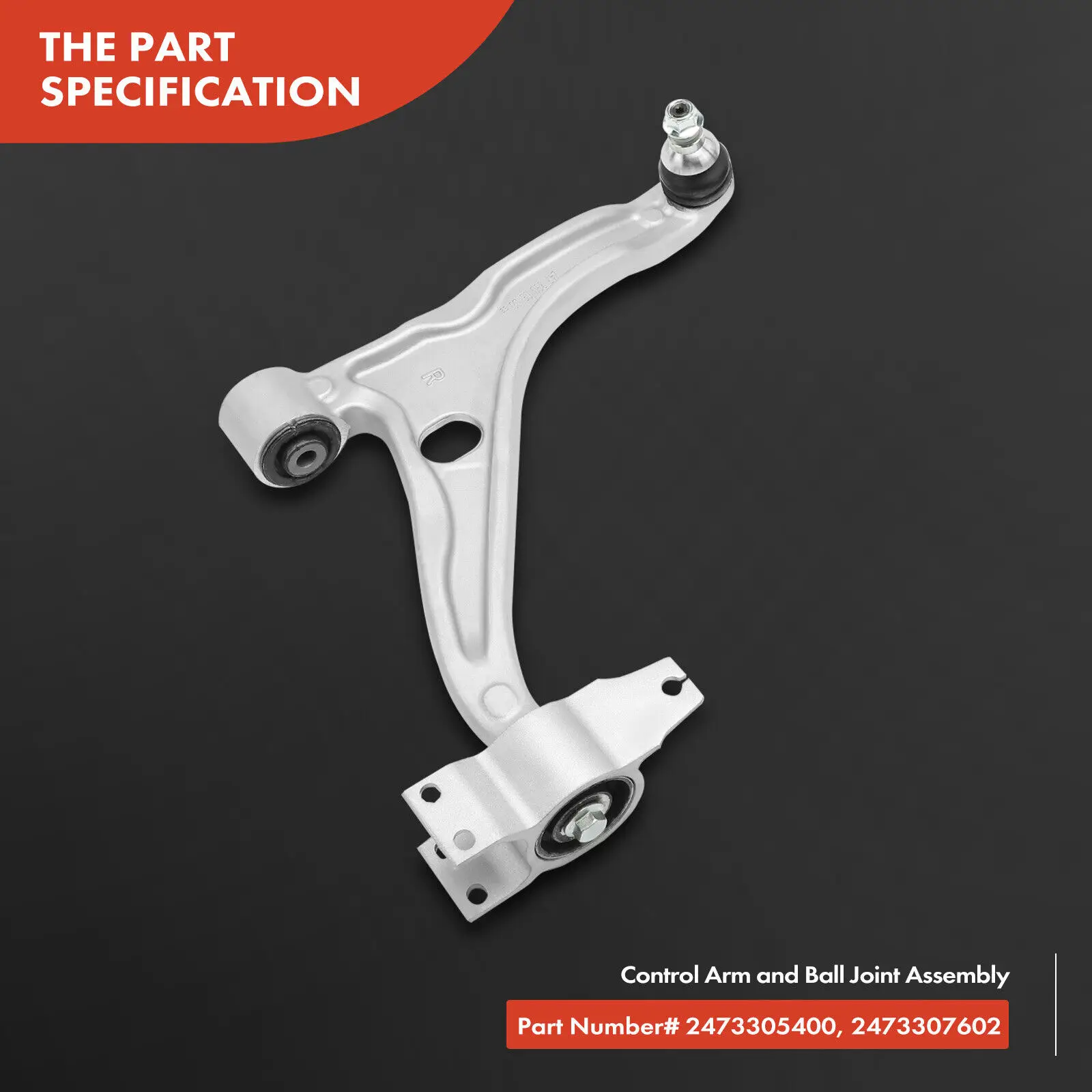 2 рычага управления с шаровым шарниром для Mercedes-Benz W177 A180 A180d A160d A 220 спереди 2473300500 , 2473305300 , 2472207502 , 2473305400