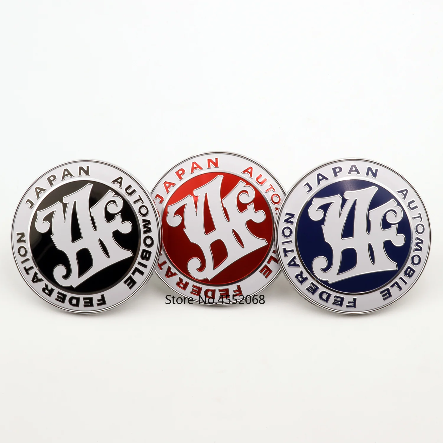 JAF 看板 Amazon.com: Red Japan Automobile Federation JDM JAF METAL Emblem