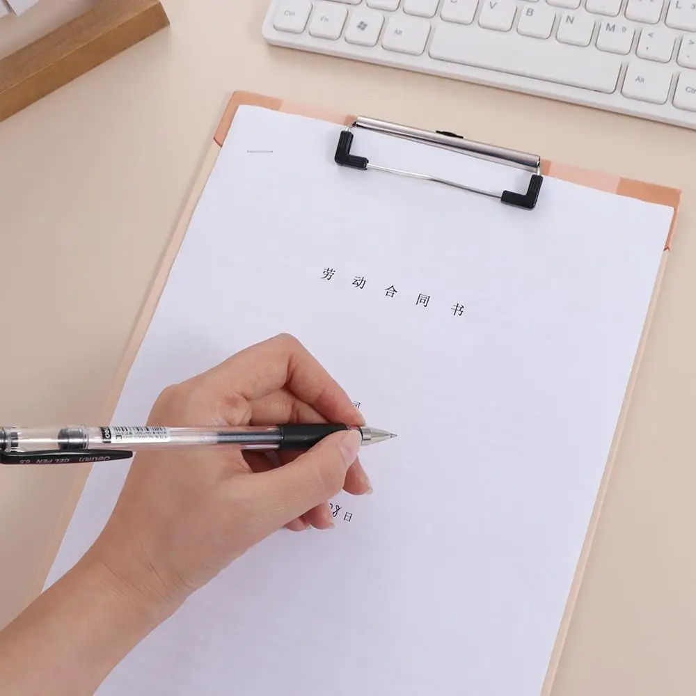 

Эстетическая папка с зажимом для доски формата А4, красивая папка с капибарой, держатель для бумаги, буфер обмена для документов