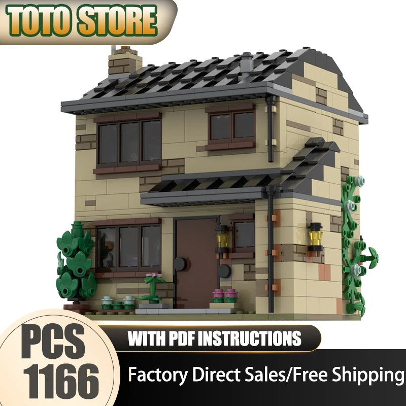 

Популярная модель фильма Moc, строительные кирпичи, модульная модель замка, технология, модульный блок, игрушки, сделай сам, сборка, рождественские подарки