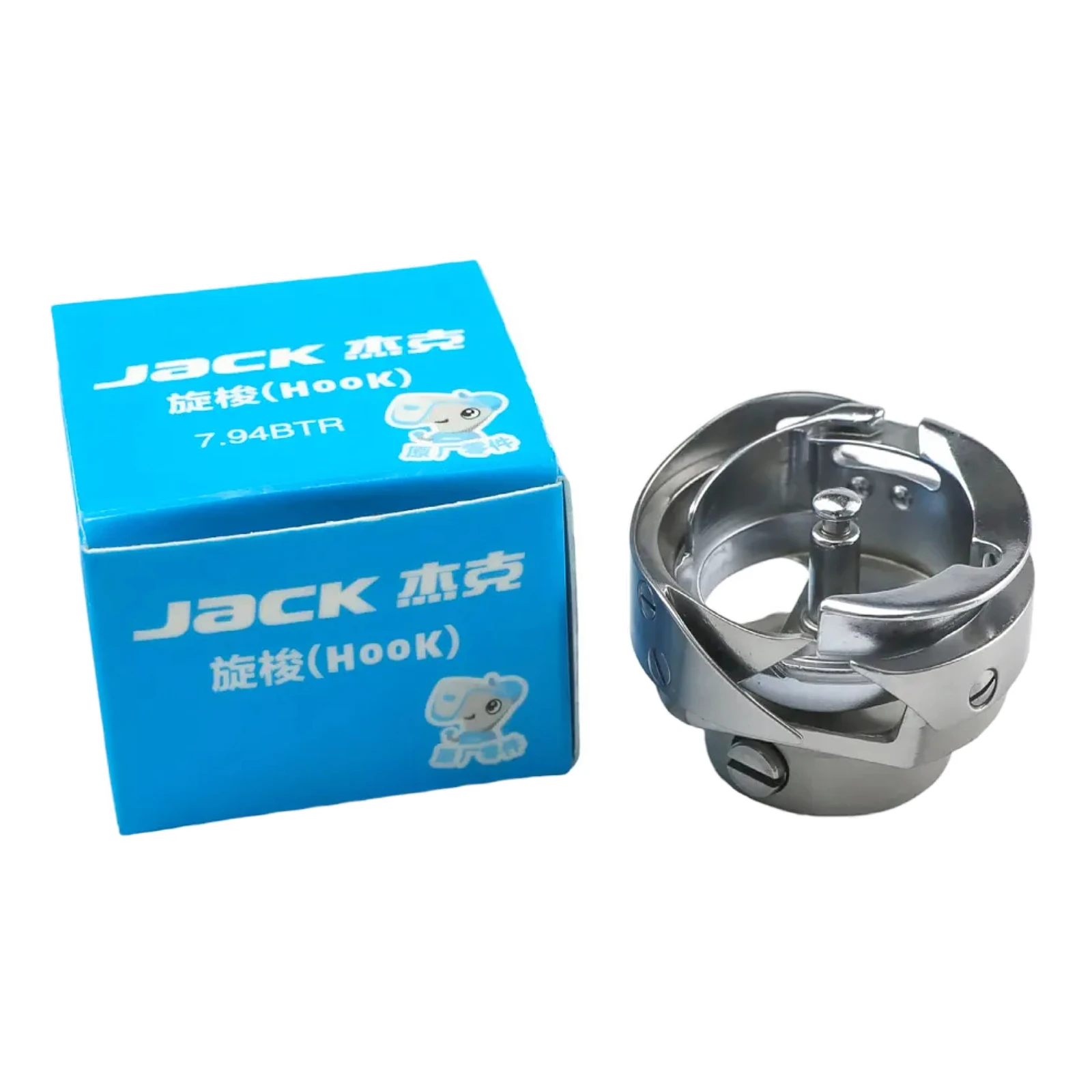 Gancho Rotatorio Original JACK 7.94BTR Compatible con Máquinas de Coser JACK A3, A4, A5, A6, A7, JUKI DDL-8700-7, DDL-9000, BROTHER S7200, S7300