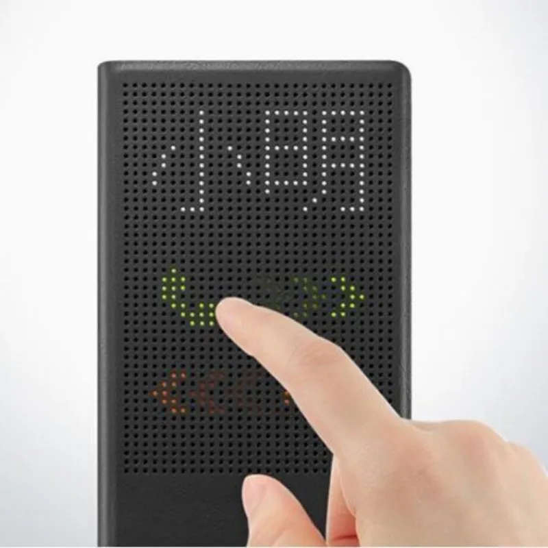 100% Original Official For Huawei P8 Max Colorful Stand Windows view Smart Flip Case Cover