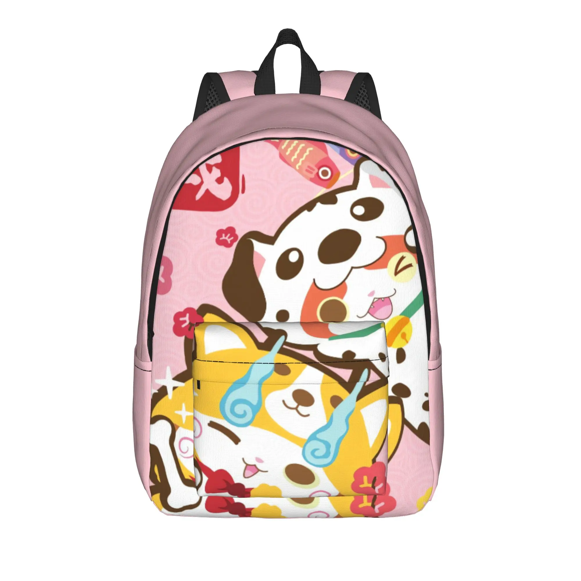 Yokai Watch Jibanyan 2 Backpack  Style Backpacks Female Trekking Durable High School Bags Custom Rucksack