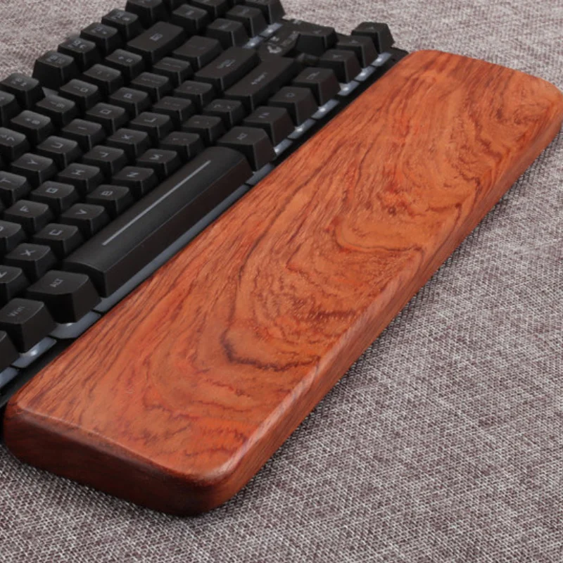 Imagem -05 - Custom Walnut Madeira Wrist Rest Madeira de Nogueira Sólida Teclado Mecânico Acessórios para Rainy75 Filco 104 87