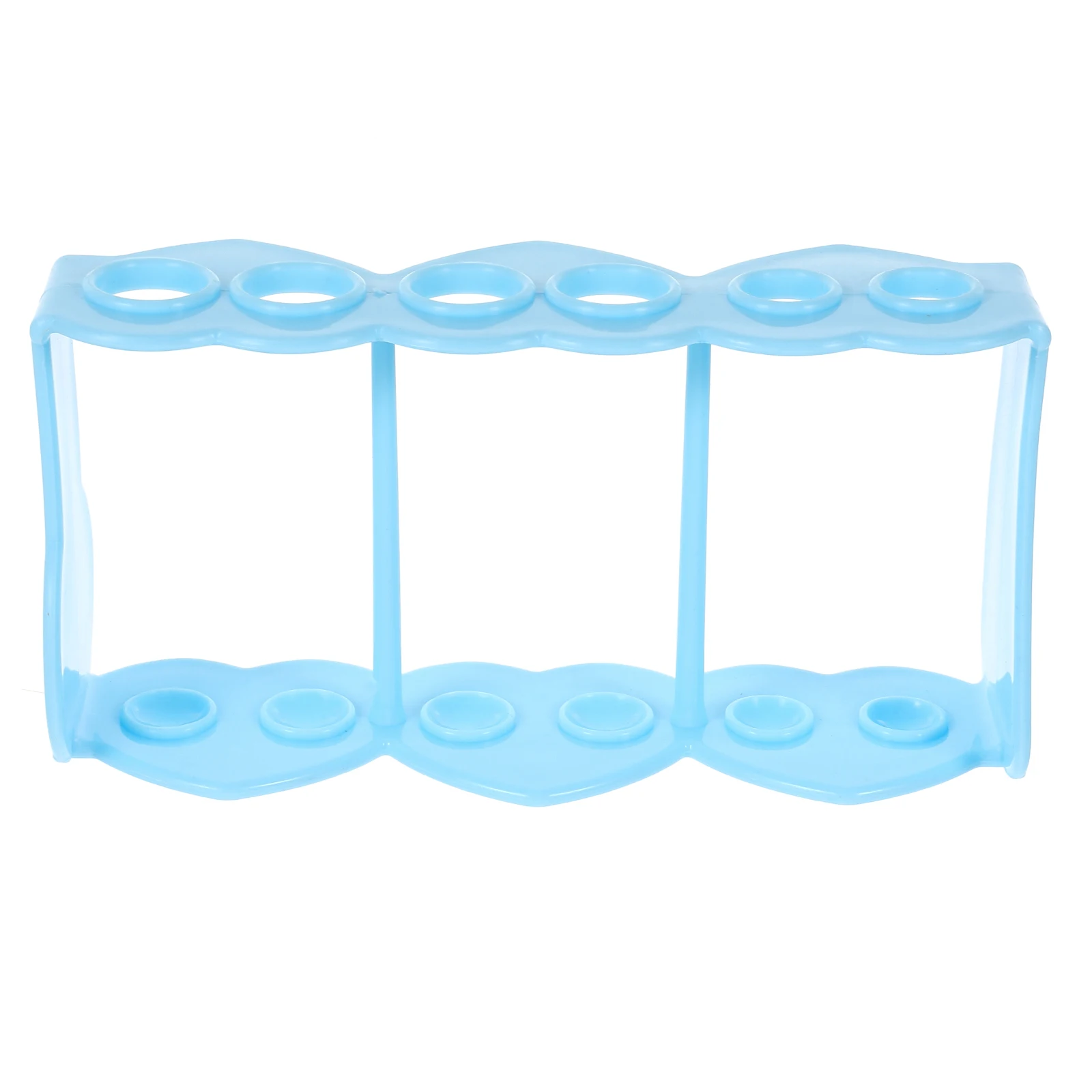 

Multifunctional Plastic Test Tube Rack 60 Slots Clear Lab Organizer Sky- Tool Tube Holder For Laboratory Experiments