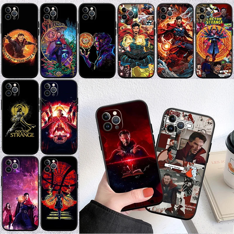 Новый высококачественный чехол для мобильных телефонов «Доктор Стрэндж» для iPhone 16, 15, 14, 13, 12 Pro Max Plus Mini