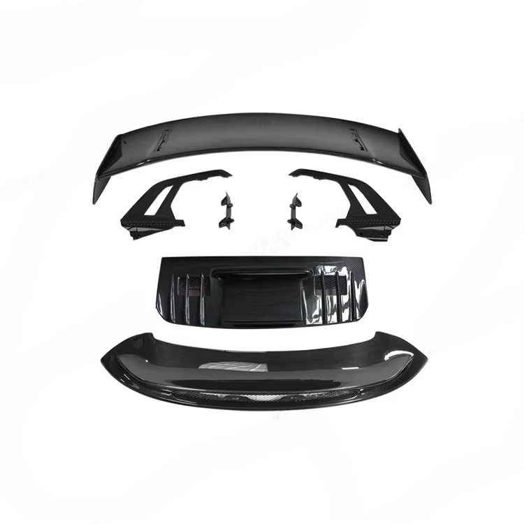 BK Tuning 911 992 Carrera Upgrade GT3 Style Dry Carbon Fiber Rear Trunk Spoiler Wind 911 992 Rear Spoiler