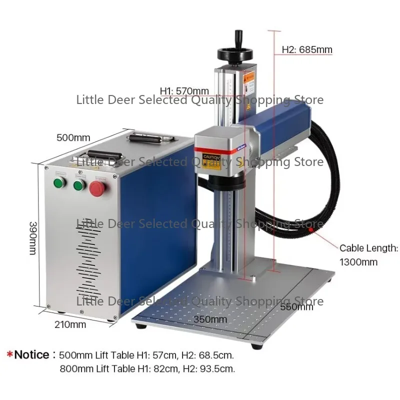 Fiber Laser Marking Machine JPT RAYCUS MAX IPG 100w 200w Laser Engraver on Stainless Steel Aluminum 50w for Gold Jewelry Metal