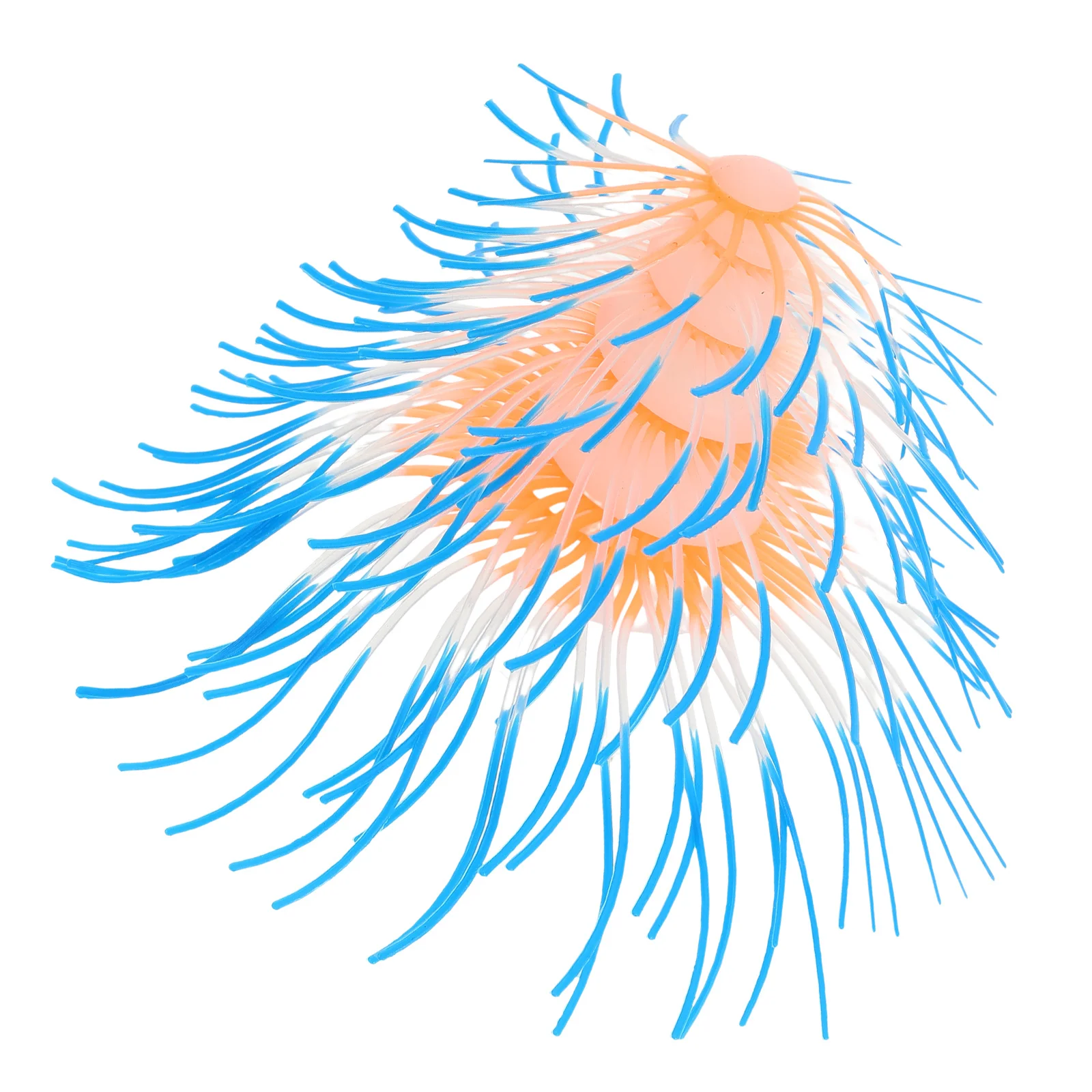 

Artificial Silicone Coral Aquarium Decoration Realistic Simulation Coral Landscape Glow in Dark Fish Tank Aquarium Glow Plants