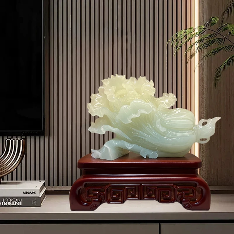 

Baicaijulai cabbage ornament Chinese home decoration housewarming opening gift