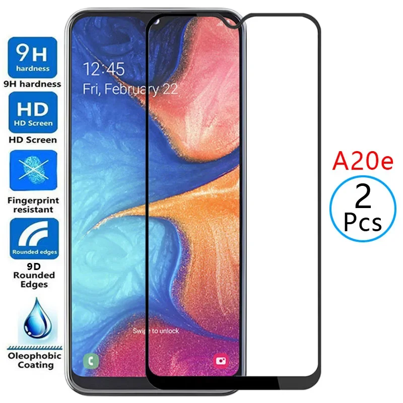 9d protective tempered glass for samsung a20e screen protector on samsun galaxy a 20e a20 e safety film samsumg sansung galaxi