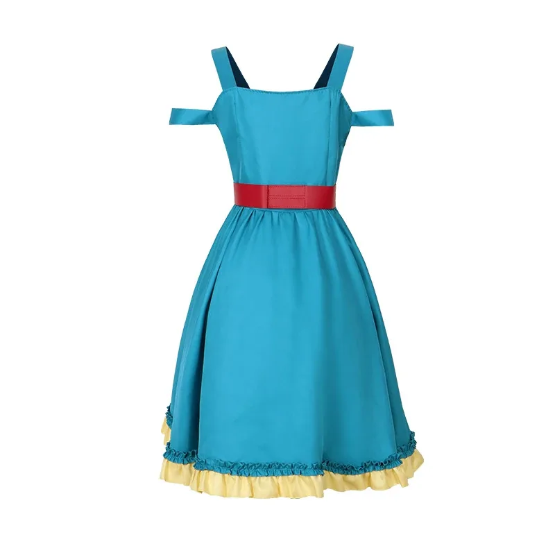 Disfraces de Cosplay humano Fluttershy de Anime, uniforme de juego de rol de vestido y peluca, traje de fiesta de Carnaval de Halloween para mujeres