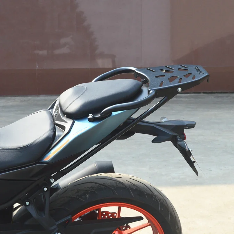 Fit For VOGE 525R LX500-R Motorcycle Luggage Rack Carrier Rear Case Trunk Luggage Rack Rear Side Saddle Bag Box Kit 525 500/R