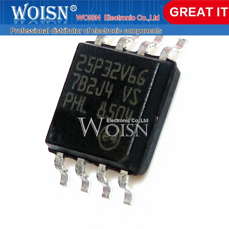 

10шт M25P32-VMW6TG 25P32V6G 25P32 СОП-8