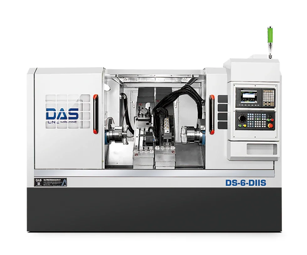 New DS-6-DIIS Cnc Milling Machine Double Spindle Cnc Machine 5 Axis Cnc Torno Metal Milling Lathe Free After-sales Service