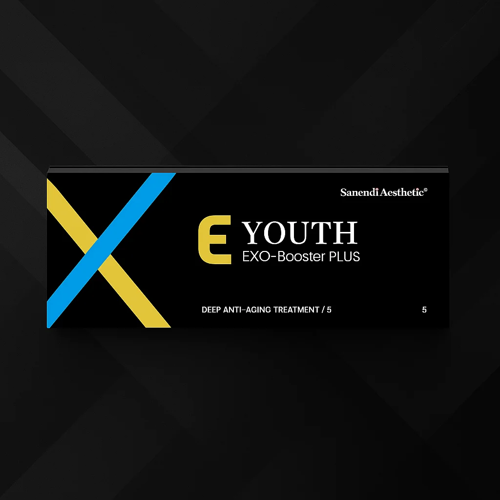 سلسلة مصل Sanendi الكورية Exo Booster PLUS - مصل Exosome Technology Essence Dermapen SPARK المضاد للشيخوخة للبشرة