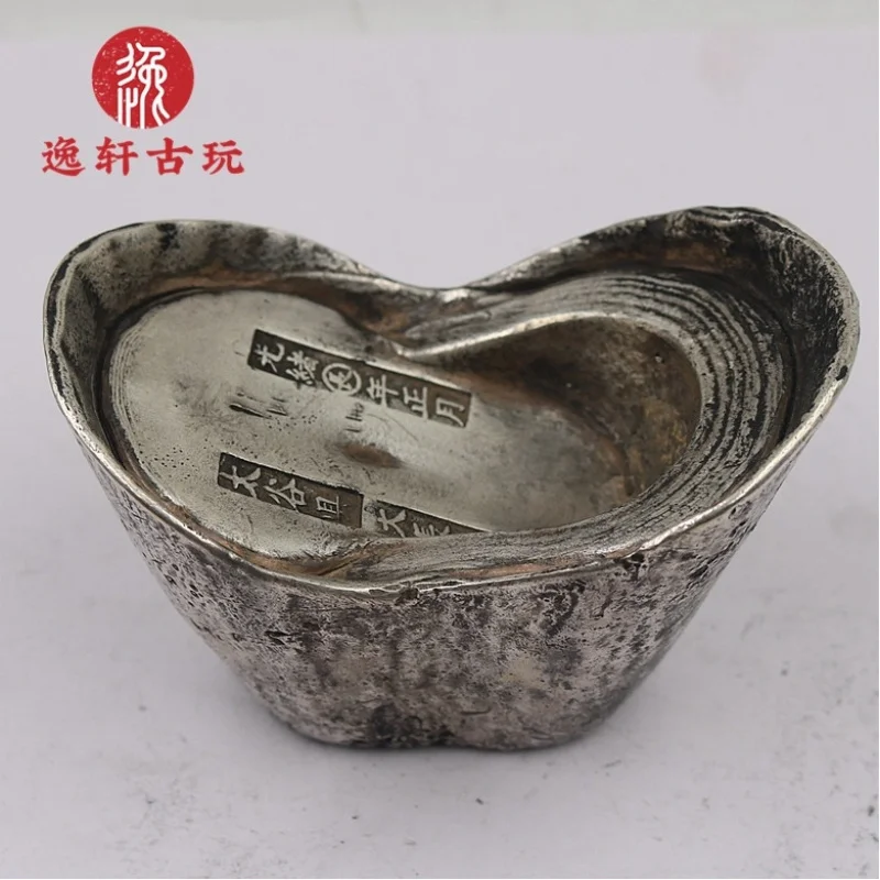 , ancient official , Qing Dynasty 2.5kg yuan coins, silver , Qiaobao honeycomb base copper ingots, rand