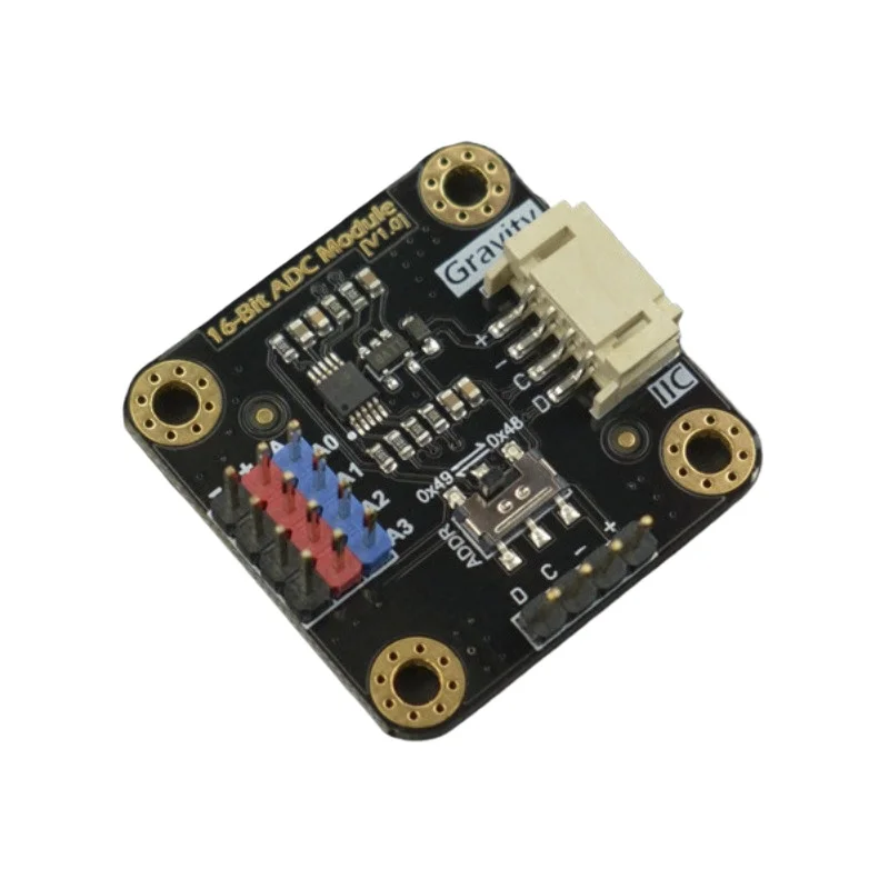 For DFRobot I2C ADS1115 16-bit conversion module ADC data collection