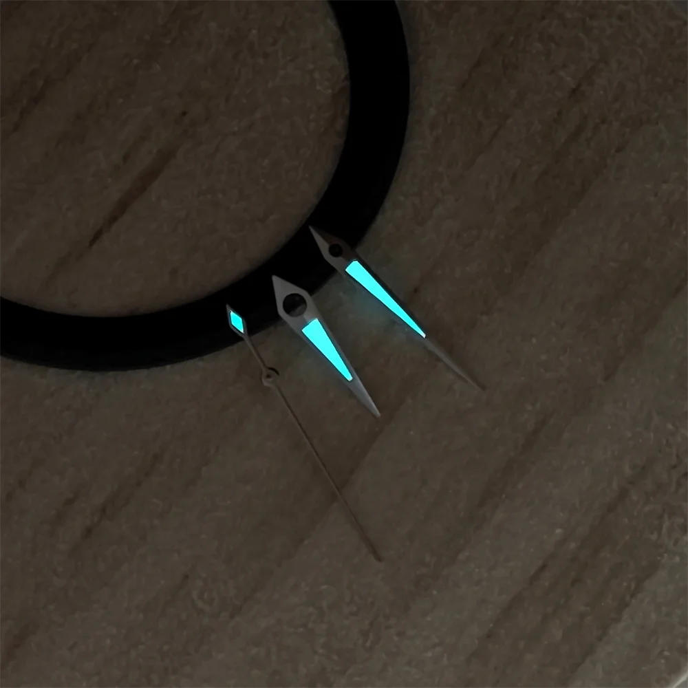 ตัวชี้ NH35น้ำผีสีฟ้าสีเขียวส่องสว่างตัวชี้2824ของนาฬิกาดำน้ำ2836สวิตเซอร์แลนด์เพลากลางของโรงงาน C