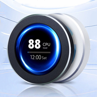 2.1 2.8 Inch IPS Secondary Screen 480x480 USB Water-Cooled Round LCD CPU GPU RAM HDD Monitoring for Freely AIDA64 Gamer Display