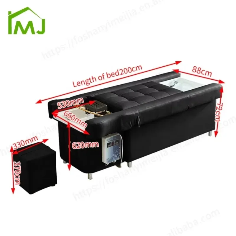 

Salon Head Spa Hair Washing Bed Chair In Stock