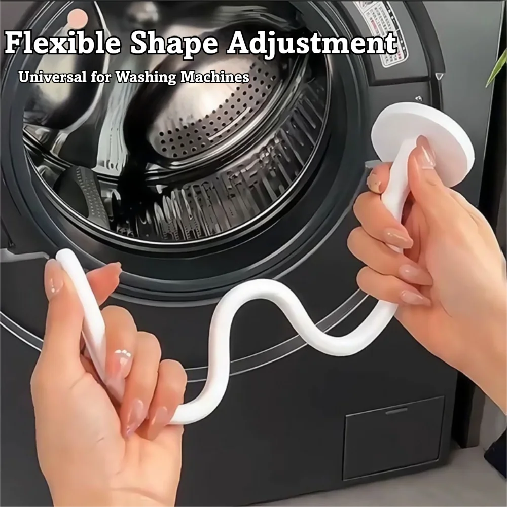 Multipurpose Washing Machine Door Prop Strong Magnetic Suction Space-Saving Magnetic Ventilation Holder Bendable Sturdy