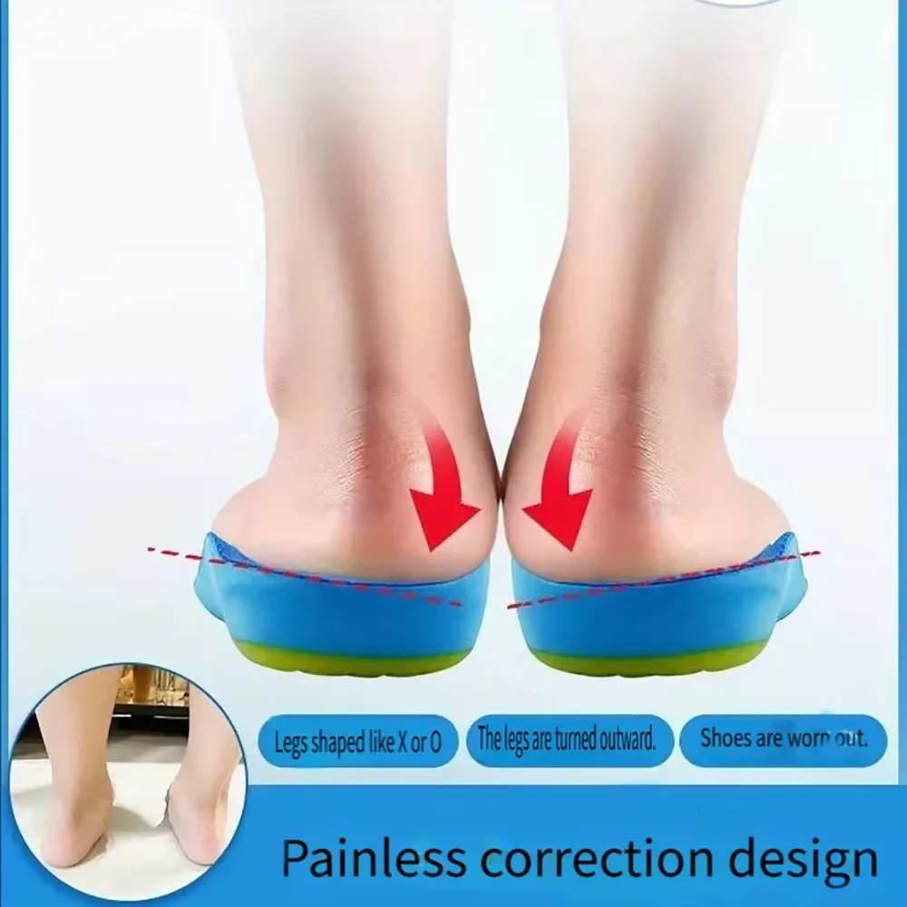 Children Insoles Kids Orthopedic Flatfoot Arch Pads Soft Arch Support Pads For Kid Boys' Walking Shoes Toddler Sneakers