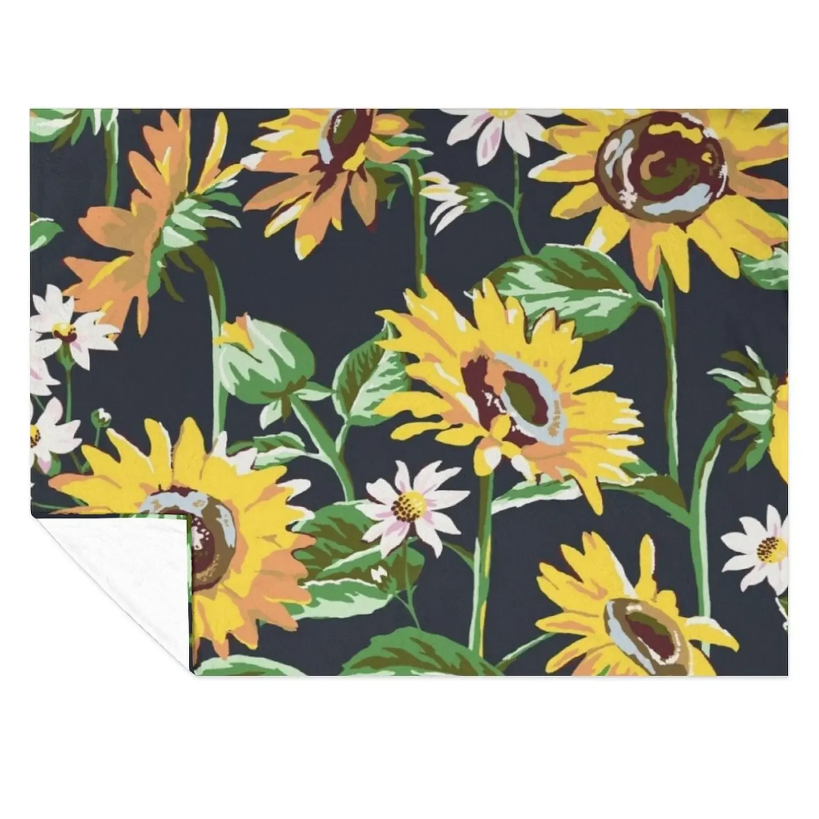 

Vera Bradley sunflower Throw Blanket Warm Quilt Sofa Blankets For Baby Blankets