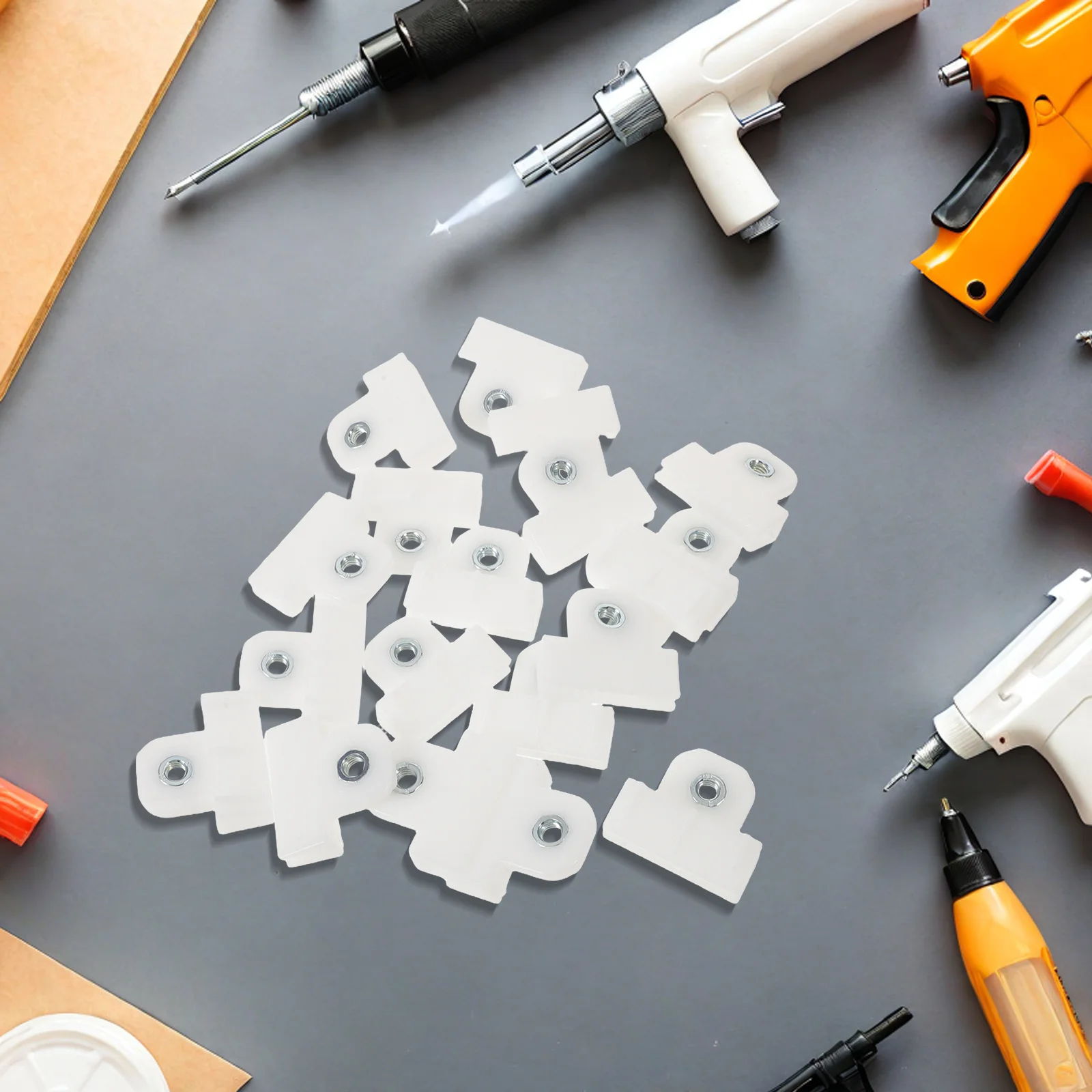 

50Pcs Window Regulator - Glass Lifter Bracket - Universal Plastic Fastener for Easy DIY Door Panel and