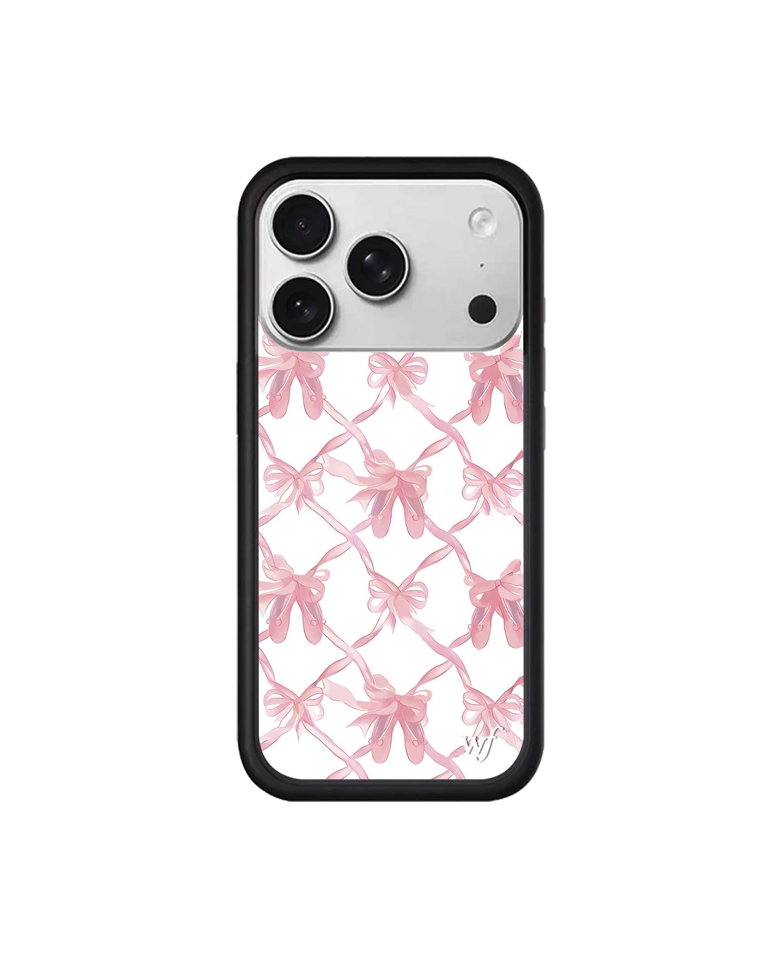 2026 Wildflower INS Strawberry cherry dla 17 Pro Max Plus 16 15 12 13 14 pro 3D WF Ballet shoes Swan Protective Cover Phone Case — zdjęcie produktu 2