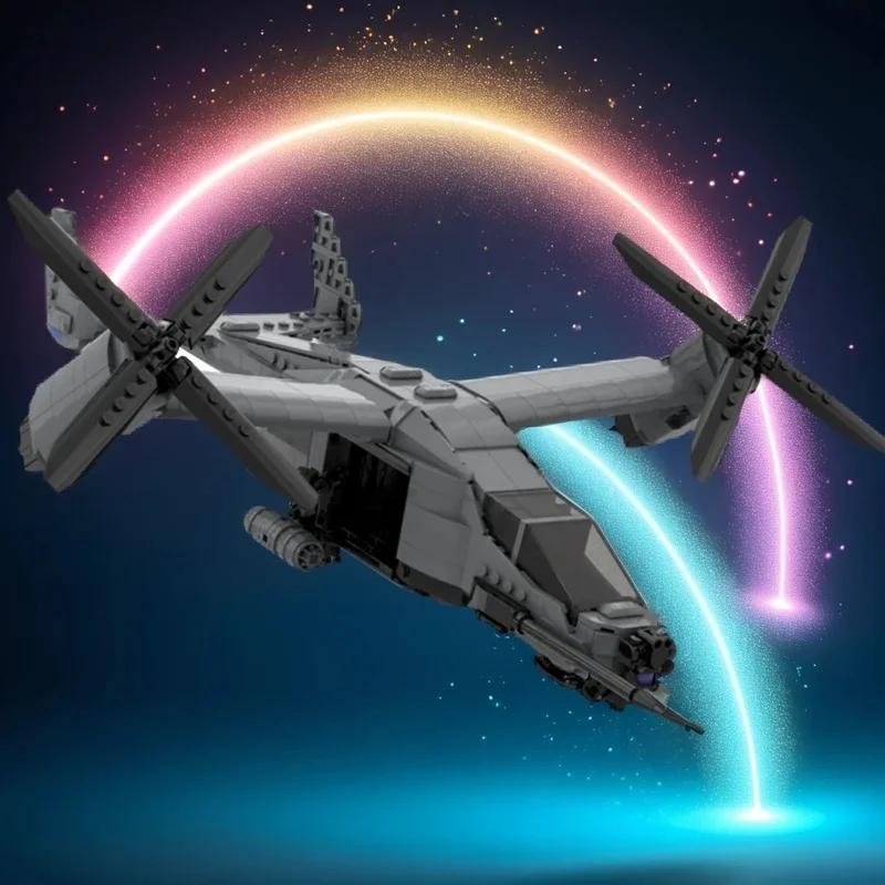 

NEW 780PCS MOC Creative Model Mv 79 Vulture Custom Building Blocks DIY Ideas Assembly Display Gift Collectible Home Home Decor