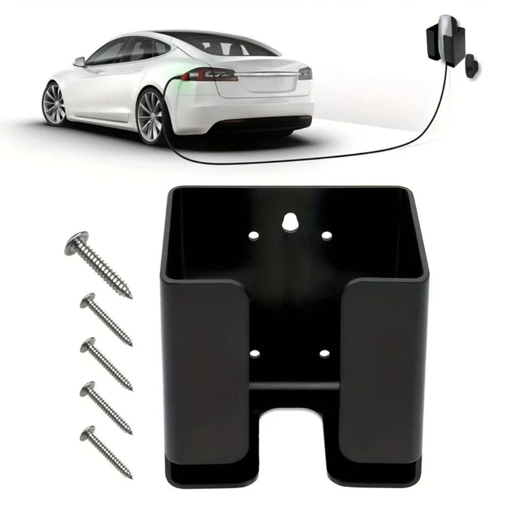 

Ev Charger Holder Wall Mount Bracket Can Be Paired With Various Electric Vehicle Steel EV Charger Holder Hardware Brackets